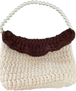 Handmade Crochet Shoulder Bag for Women