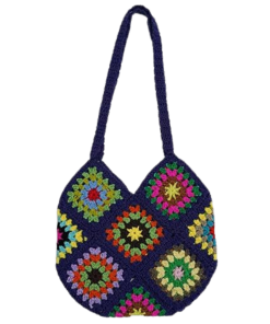 Handmade Crochet Shoulder Bag for Women